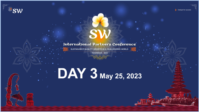 SW International Partners Conference 2023 – Day 3