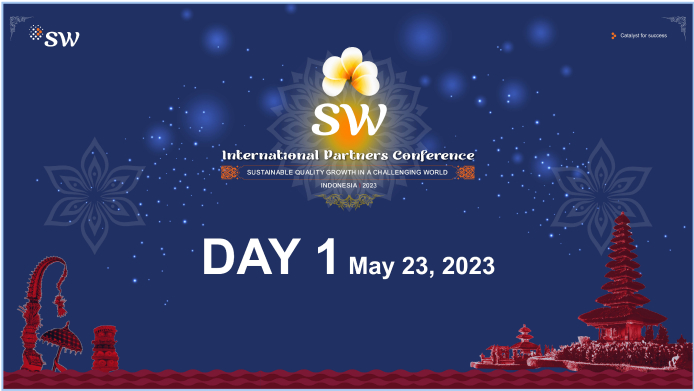 SW International Partners Conference 2023 – Day 1 