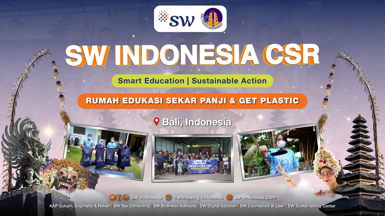 SW Indonesia Dorong Aksi Nyata untuk Pendidikan dan Lingkungan melalui Program CSR Berkelanjutan.