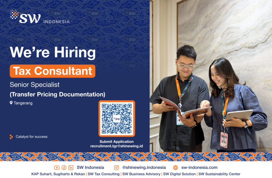 WE’RE HIRING: TAX CONSULTANT | SENIOR
